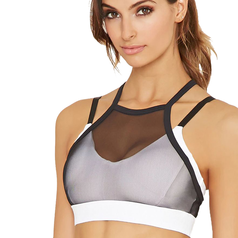 1009-6190b22598bba1572557c7a9a392d266.png Women's Mesh Sports Bra