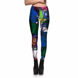 Women's Geometric Printed Leggings