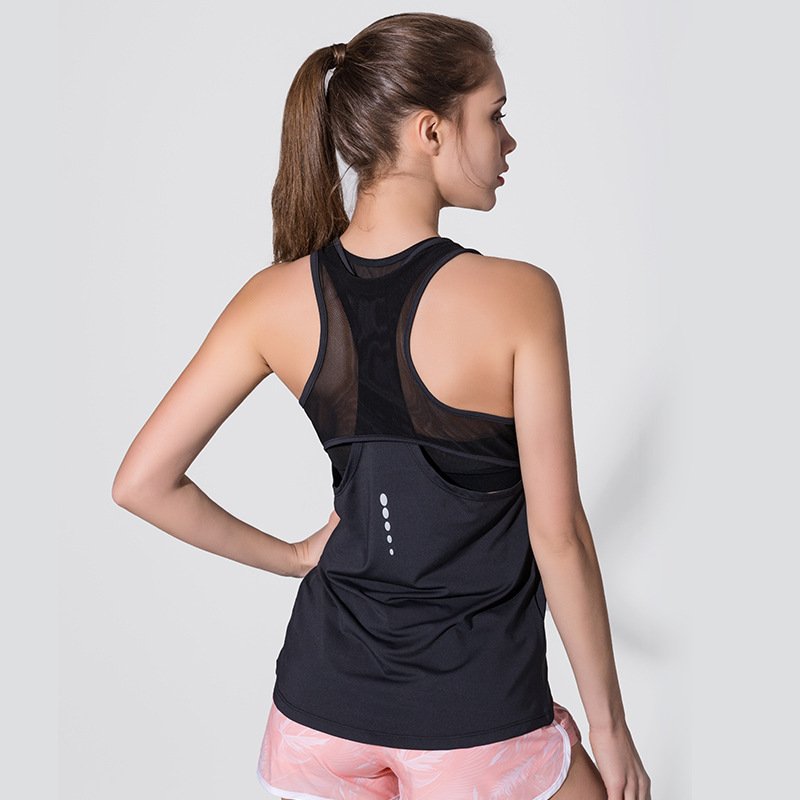 1156-33b0bd88e6d5c7a6b1ee4e8bab9a8e5a.jpg Women's Mesh Back Sports T-Shirt