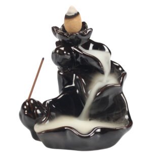 Waterfall Ceramic Incense Burner