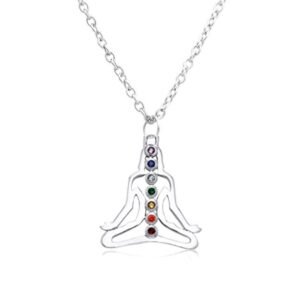 Seven Chakras Pendant Necklace