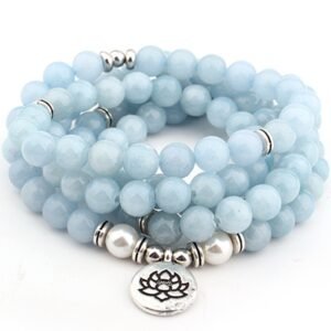 Women's Multilayered Beaded Stone Bracelet