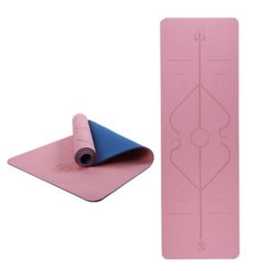 Yoga Mat with Lines