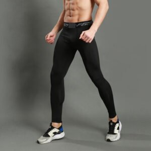 Elastic Compression Sport Men's Leggings