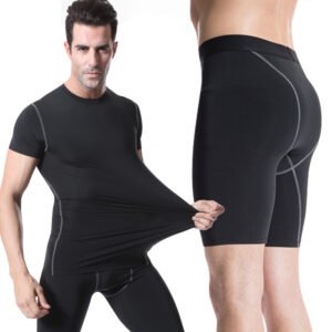 High Elastic Sports Clothing Set For Men