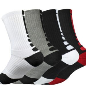 3 Pcs Men's Striped Compression Yoga Socks