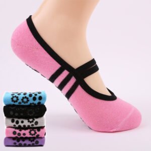 Women's Anti Slip Bandage Cotton Sports Yoga Socks